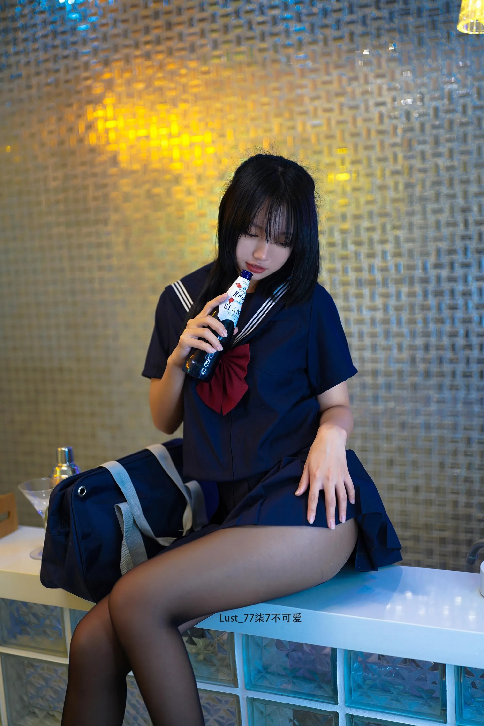 柒柒要乖额 – NO.030 反差JK少女 [182P]插图6